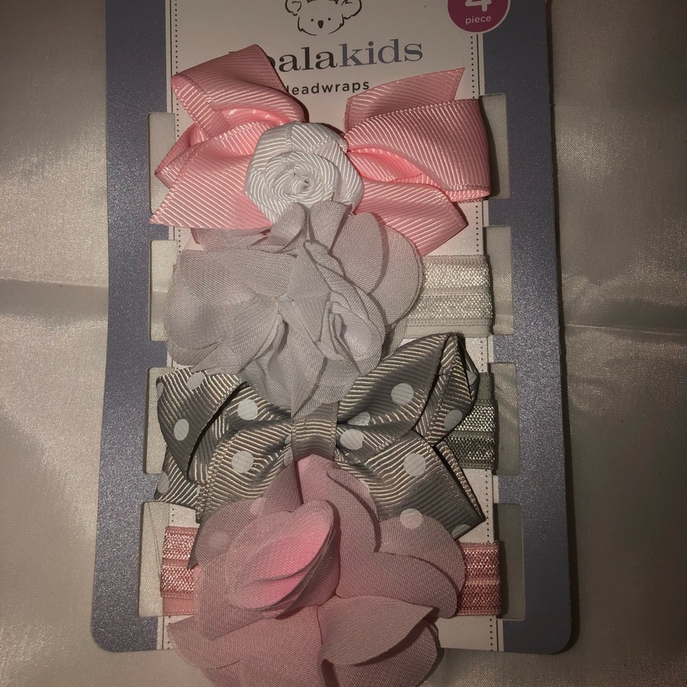 4 piece baby Headbands